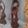 Carved Wood Figurine + Others Image 10