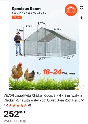rabbit hutch & enclosure