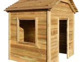 Outdoor Playhouse 123x120x146 cm Pinewood