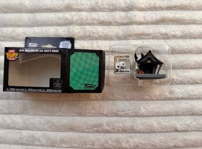 Funko Bitty Pop Towns Jack Skellington and Jack's House Opened Box Please see photos
