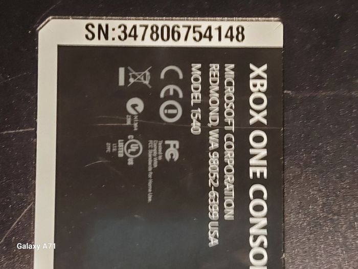 XBOX ONE, Comes in Box with Charger and literature, No Controller, but will include similar controller for XBOX 360, excellent condition