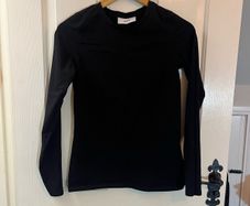 JJXX Long Sleeve Black Top worn once - Size L / Size 10/12