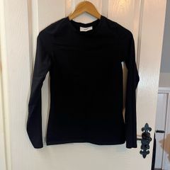 JJXX Long Sleeve Black Top worn once - Size L / Size 10/12