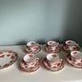 Price drop Rare Antique Tuscan china  Tea set Image 5