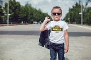 Fortnite game logo printed boys t-shirt tee top shirt