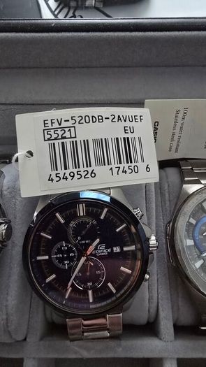 Casio Edifice Chronograph Collection (2 New Watches)