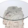 Lion Side Table coffee table aged design  Elegance Redefined Image 3