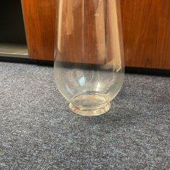 Large glass vase
