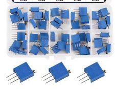 transistor , dip switch and variable resistor Box