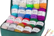 NEW SALE | Crochet Yarn 20 Colours x 30 g Hand Knitting Yarns, Acrylic Wool for Knitting, Crochet and Crafts