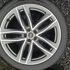 21" Genuine Audi Q7 S Line Alloys with tyres