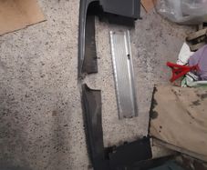 Original 80 series Landcruiser rear bumper