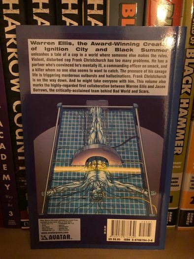 Dark Blue (Warren Ellis) Graphic Novel