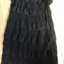 Black Ruffle Dress BNWT Image 4