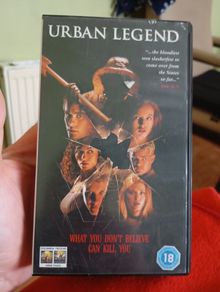 urban legend VHS  cult classic
