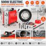 500W Electric Drain Cleaning Machine with 25.4m Cable and 8 Cutters for 50 to 110mm Pipes Image 2