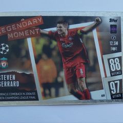 Steven Gerrard - Topps Match Attax 23/24  Legendary Moment - Liverpool #444