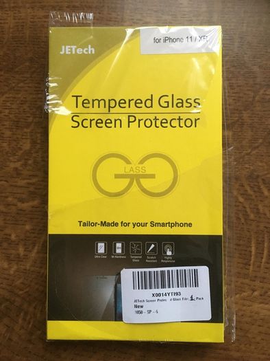 BRAND NEW JETech Screen Protector for iPhone 11 and iPhone XR, 6.1-Inch, Tempered Glass