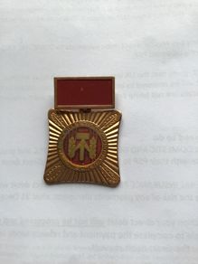 Military Medal from State that no longer exists - East Germany