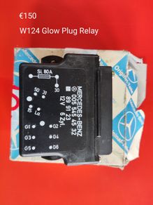 Mercedes W124 Relays and ECU.