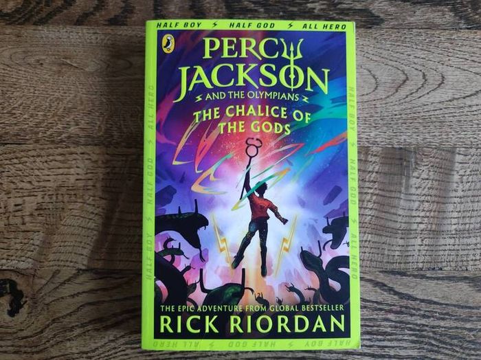 Percy Jackson and the Olympians: The Chalice of the Gods (Book 6) by by Rick Riordan , Age 9+
