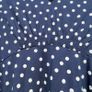v-neck navy polka dot dress size 12 Image 4