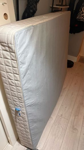 ikea double bed + mattress