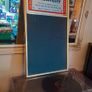 Vintage Budweiser mirror top menu board/blackboard Image 3