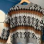 Retro 70s Style Knit Jumper Image 2