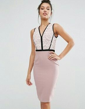 Vesper panelled pencil dress (UK 12)