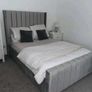 Amelia Panel Bed Frame With Mattress Image 4