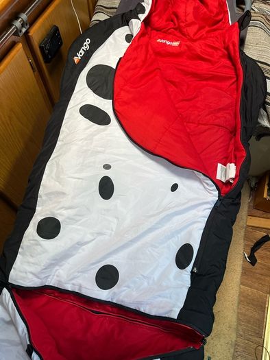 German Quality Cab Child Bunk for VW T5 /T6 camper van Ford transit Custom and Vango kids sleeping bag