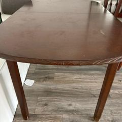 Mahogany table