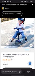 Micro Scooter Seat