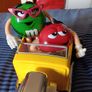 M&M's Rebel Without A Clue Hot Rod Candy Dispenser. (A few minor marks. See pictures.) Image 3