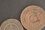 Brazil 1823 40/80 reis