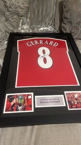 Signed Gerrard jersey with certificate
