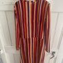 Zara semi sheer multicoloured dress/beach cover up Image 2