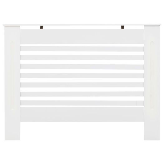 Radiator Covers 2 pcs White 112x19x81.5 cm MDF