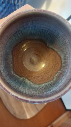 Wonderful Single Studio Art Pottery Goblet by Martin Branch Lyre Pottery, Cloncorban, Rossmore, Clonakilty, West Cork in a Fabulous Colourful Variegated Glaze. # Two