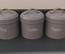 Tea/coffee tins