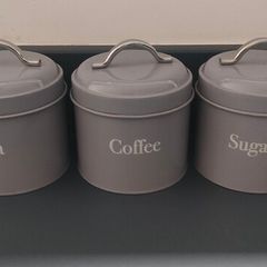 Tea/coffee tins