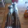 Antique wooden cats Image 4