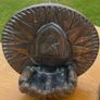 vintage holy water font and statue Image 3