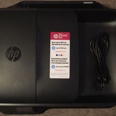 HP Officejet 3830 Wireless All-In-One Color Printer Scanner Fax Copier (Used), in good working condition.
