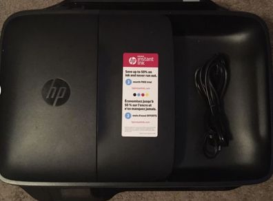 HP Officejet 3830 Wireless All-In-One Color Printer Scanner Fax Copier (Used), in good working condition.