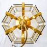 Bevelled Glass Pendant Lampshade Image 7