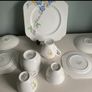 Colclough deco style  pretty and charming china tea for two Image 5