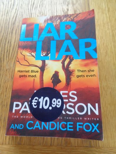 Liar Liar by James Patterson Book for Sale