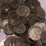 150 Irish Leat Reul Threepence Coins Pre Decimal Irish Coins Image 3